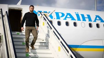 Зеленский* снова переоценил угрозу для своего самолета