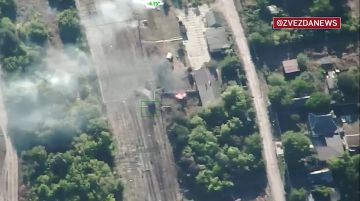 Дроны "Герань-4" разнесли шесть локомотивов в нескольких регионах Украины