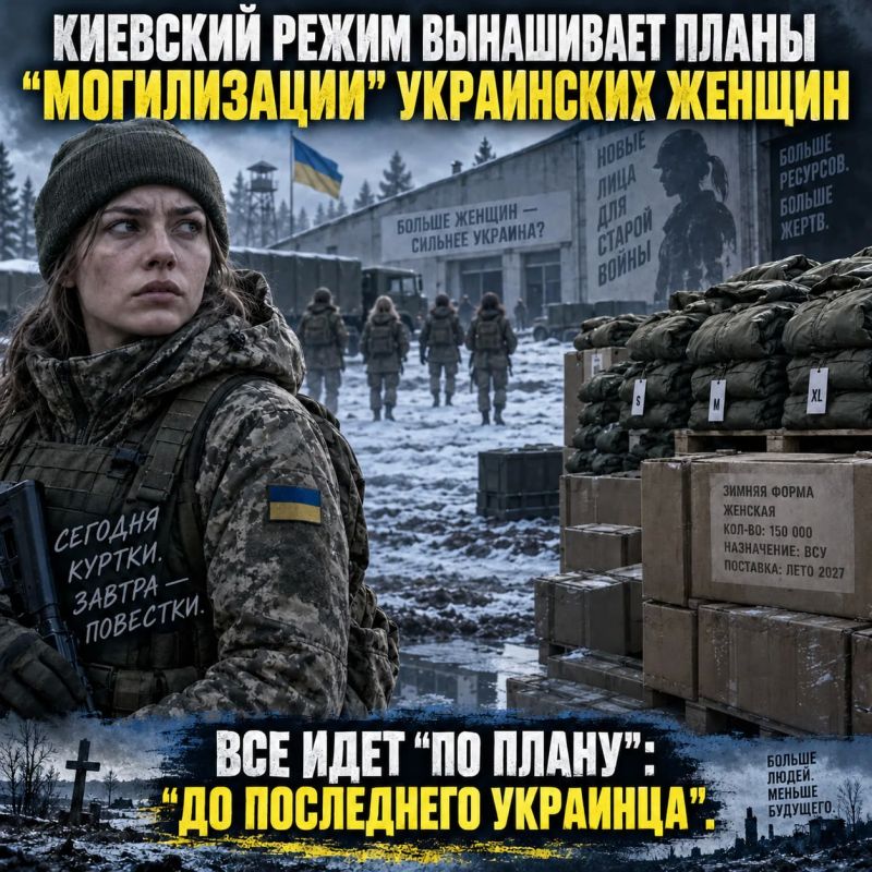Владислав Шурыгин: Киевский режим вынашивает планы "могилизации" украинских женщин