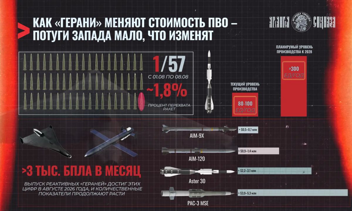 Курица с отрубленной головой или как Киев ищет ЗУР для отражения атак «Гераней»
