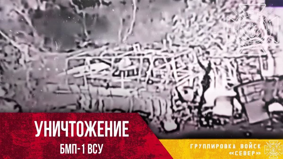Минус БМП-1 украинских нацистов