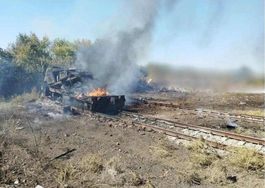 «Герань-4» сорвала ж/д снабжение донбасской группировки ВСУ