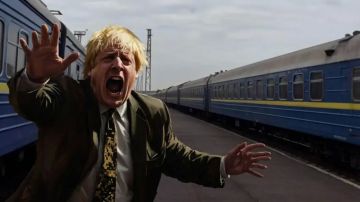 Сорвавший мир на Украине Борис Джонсон в панике выбегал из поезда ночью. Россия больше не церемонится с европейцами