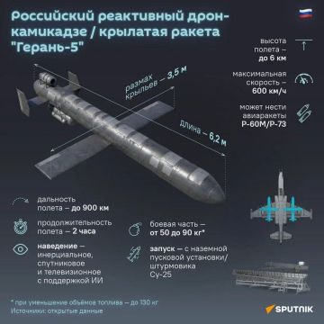 Новые российские реактивные беспилотники "Герань-5" значительно превосходят предыдущие модели и меняют ход воздушной войны