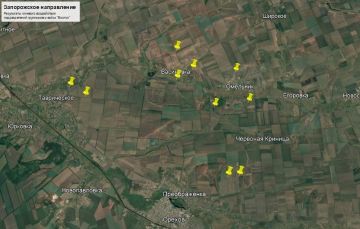 Обстановка на Запорожском направлении