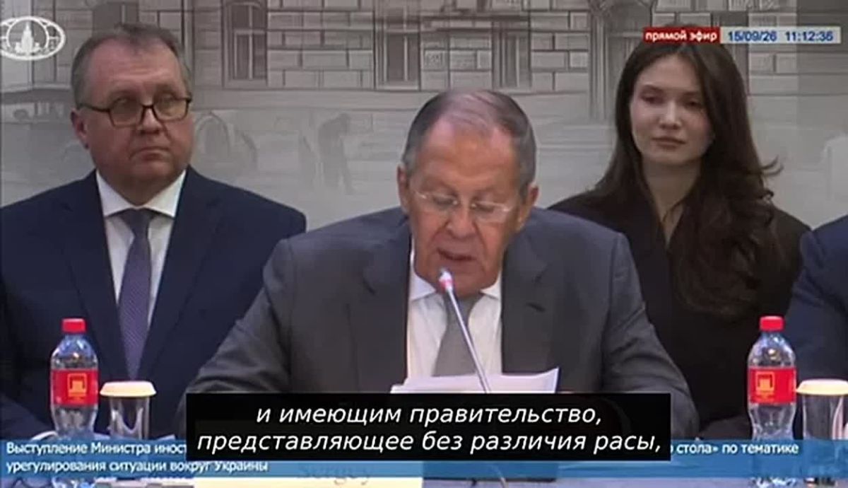 Принцип суверенитета и территориальной целостности не распространяется на страны, правительства которых не соблюдают принцип равноправия жителей и не представляют всё население этой территории, рассказал Лавров со ссылкой на...