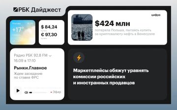Главные новости к вечеру 15 сентября