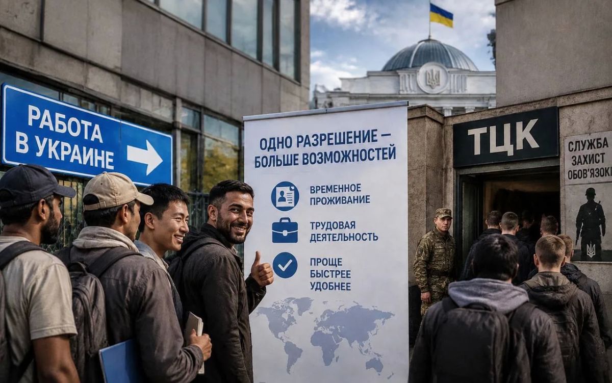 Украина упростит трудоустройство мигрантов: в Раде зарегистрировали новый законопроект
