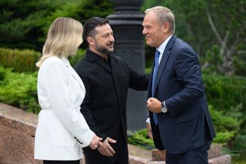 Зеленский поговорил с Туском о возможностях Карпатской инициативы