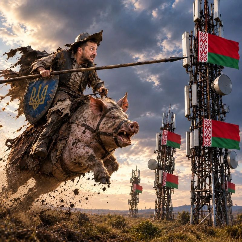 Ретрансляторы Шрёдингеренко: "отключённое" белорусское оборудование разнесло украинцам Ягодин