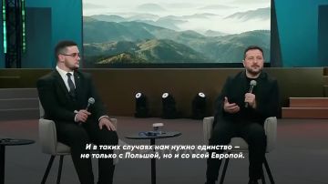 «Наш противник — Россия. Это общий враг и для Польши»: Зеленский вспомнил о дружбе и единстве с Варшавой, которые треснули после присвоения одному из подразделений ВСУ имени «Героев УПА*»
