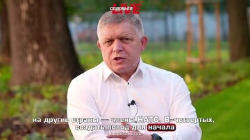 «Война между Россией и Украиной — не наша, не словацкая война», — премьер-министр Словакии Роберт Фицо заявил, что не допустит участия своей страны в войне против России
