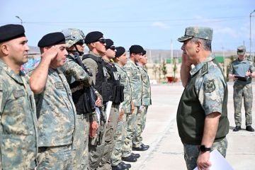Закавказский НАТО. об учениях военной полиции Азербайджана