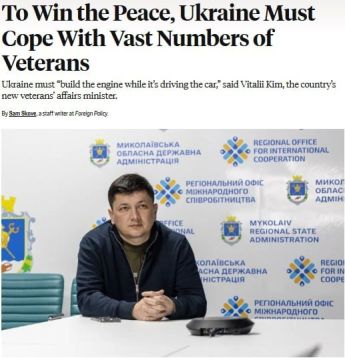 Виталий Ким, новый министр по делам ветеранов Украины, получил работу, которой мало кто позавидует, пишет Foreign Policy