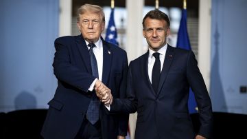 BFMTV: Макрон намерен убедить Трампа усилить давление на Россию