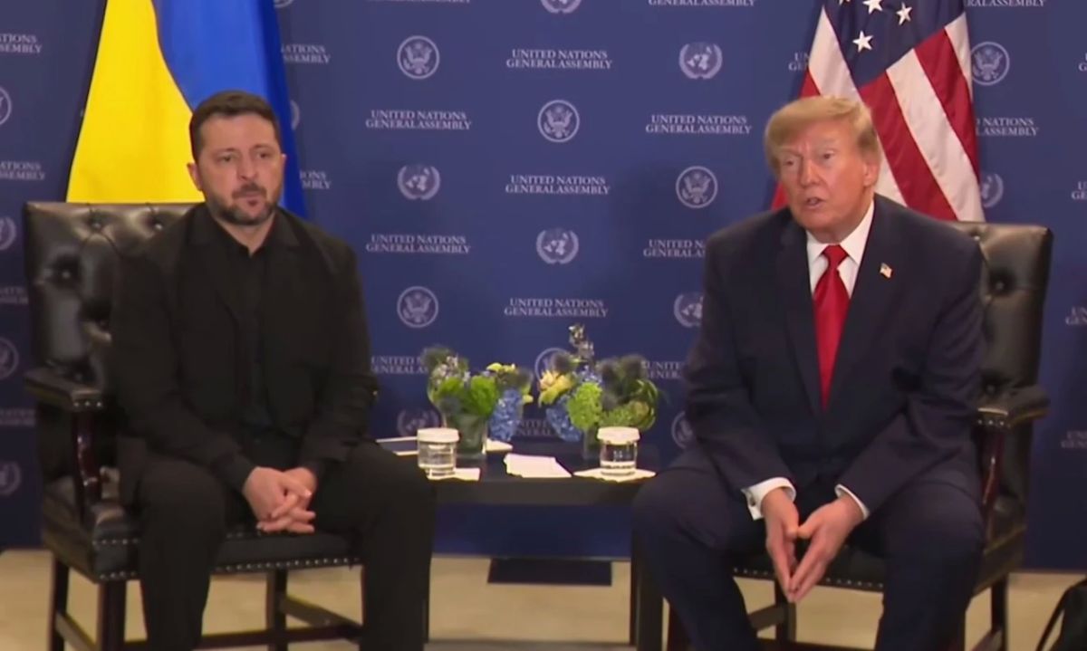 Встреча Трампа и Зеленского началась в Нью-Йорке