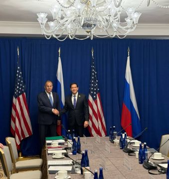 Сергей Лавров проводит переговоры с Марко Рубио в Нью-Йорке