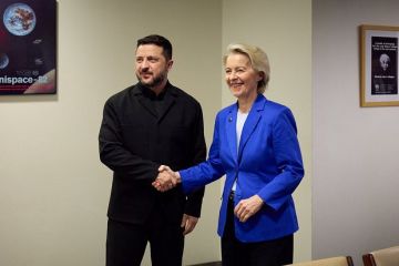 Bloomberg: Встреча Зеленского с фон дер Ляйен в Нью-Йорке прошла напряженно