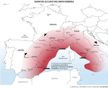 ЦРУ пугает Испанию, Францию и Италию атакой российских дронов