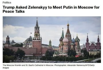 Трамп сказал Зеленскому ехать в Москву на переговоры с Путиным, но Зеленский отказался, пишет Блумберг