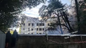 В Киеве поражено здание Высшего Совета Правосудия
