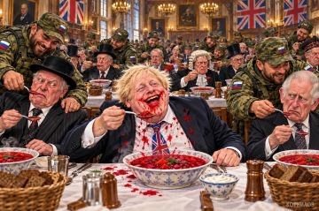 Владимир Корнилов: Я вдохновился сегодняшним криком души от The Sunday Times - о том, что британцы «обречены есть борщ» после поражения в войне с Россией