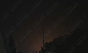 По Киеву нанесён ракетный удар