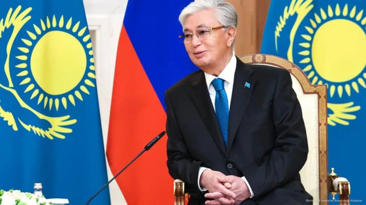 Касым-Жомарт Токаев с трибуны в Федеральной канцелярии Германии поблагодарил Владимира Путина и назвал его выдающимся государственным деятелем