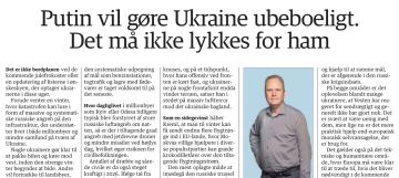 Владимир Корнилов: «Путин хочет сделать Украину непригодной для жизни