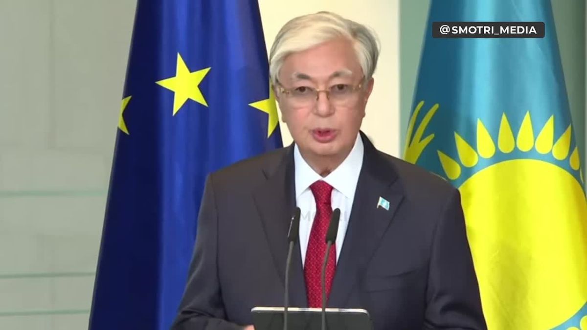 Токаев прямо с трибуны в Федеральной канцелярии Германии назвал Путина «наиболее приемлемым руководителем России для Европы и всего мира»