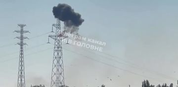 Момент одного из прилётов в районе киевской ТЭЦ-5