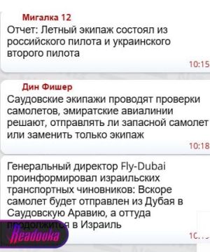 ������ FlyDubai, ����������� �� ����� ������, � ������� � ��������