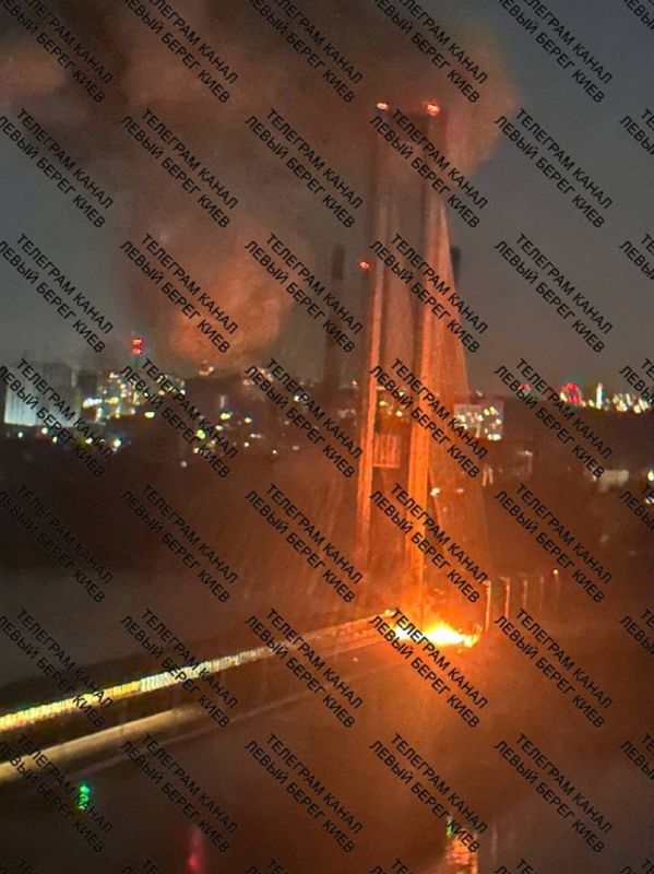 Новый удар по транспорту на Южном мосту в Киеве