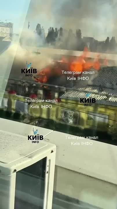 Кадры очередного результативного прилета в Киеве вирусятся в сети
