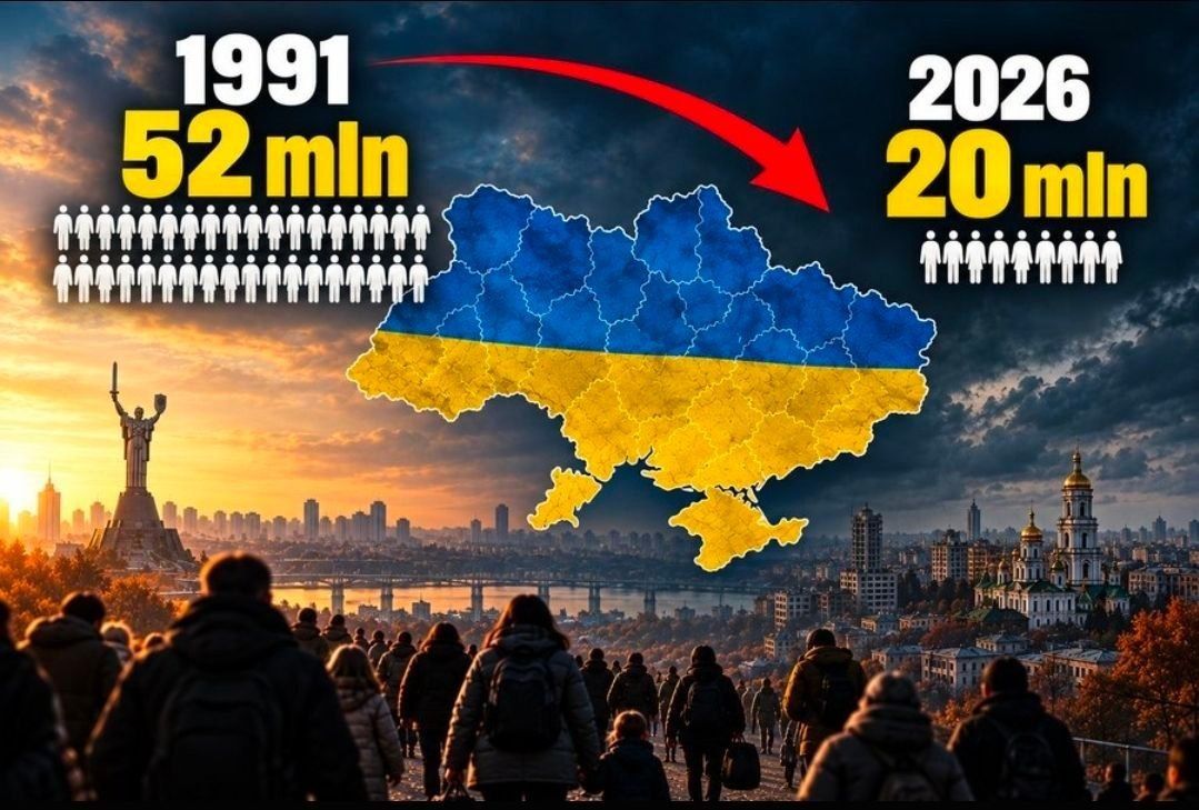 Алексей Пушков: Население Украины скоро снизится до 20 млн человек - с 52 млн в 1991 году, когда Украина была частью СССР