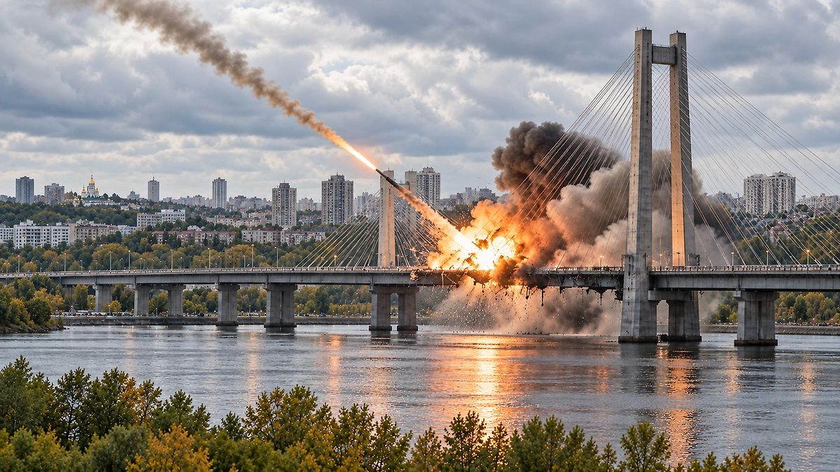 Киевские мосты: сценарии по нарастающей