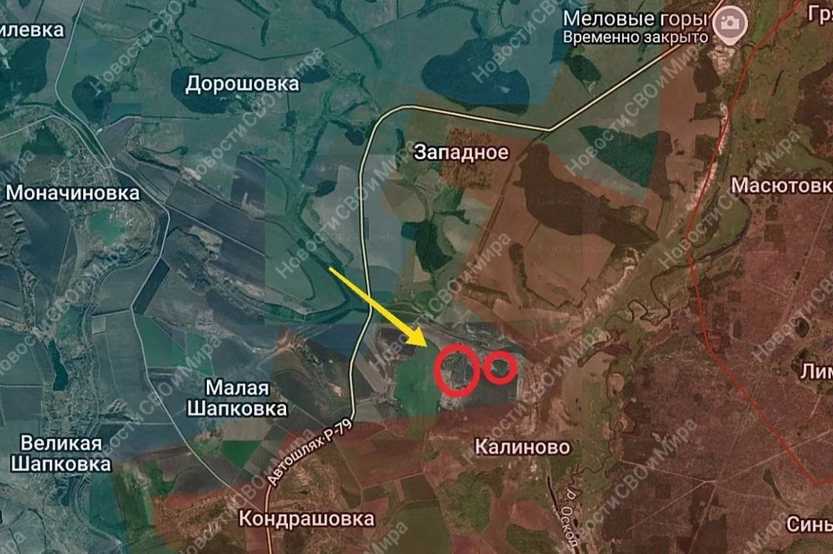Российские войска отражают атаки врага на Купянском направлении