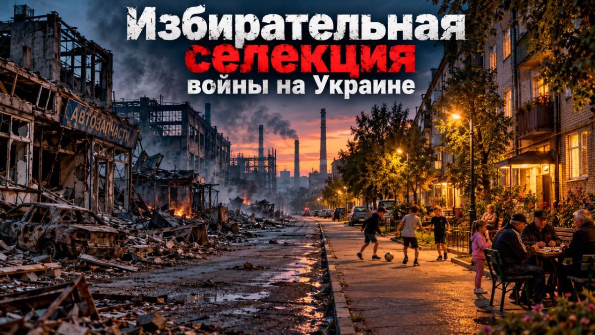 Сергей Лебедев: Избирательная селекция войны на Украине