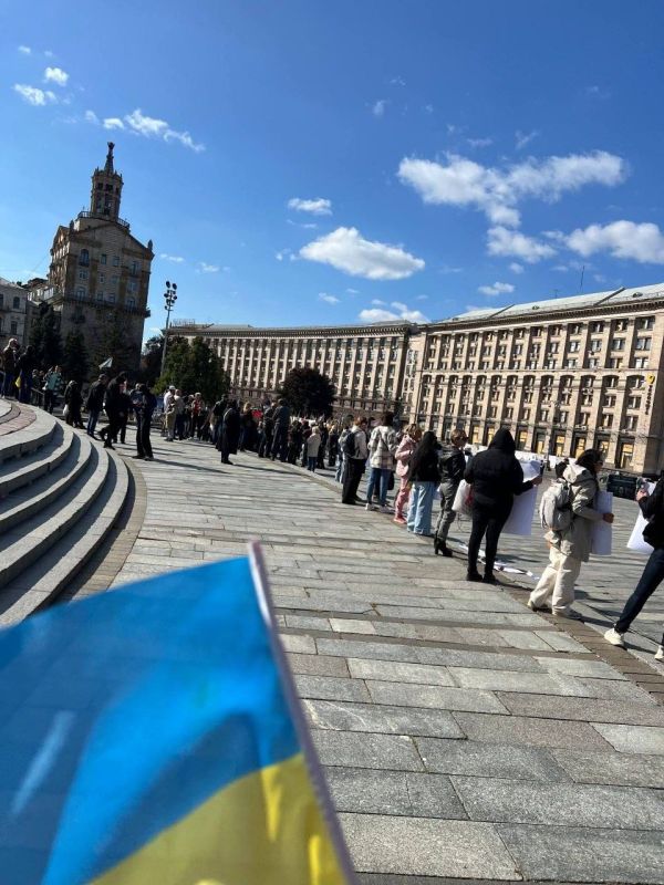 В Киеве на выходных проходила акция по призыву ВСУшника Александра Тодорова, в прошлом - одесского журналиста и правозащитника
