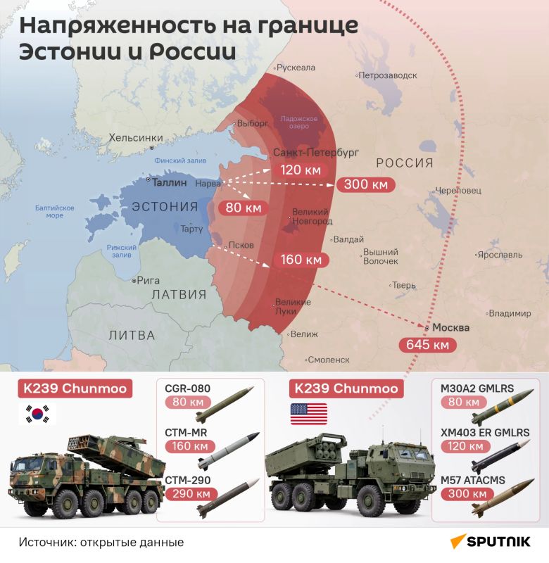 Эстония может эскалировать ситуацию с Россией переброской своих ракетных систем к границе — это может произойти под предлогом перехода страны к "активной обороне"
