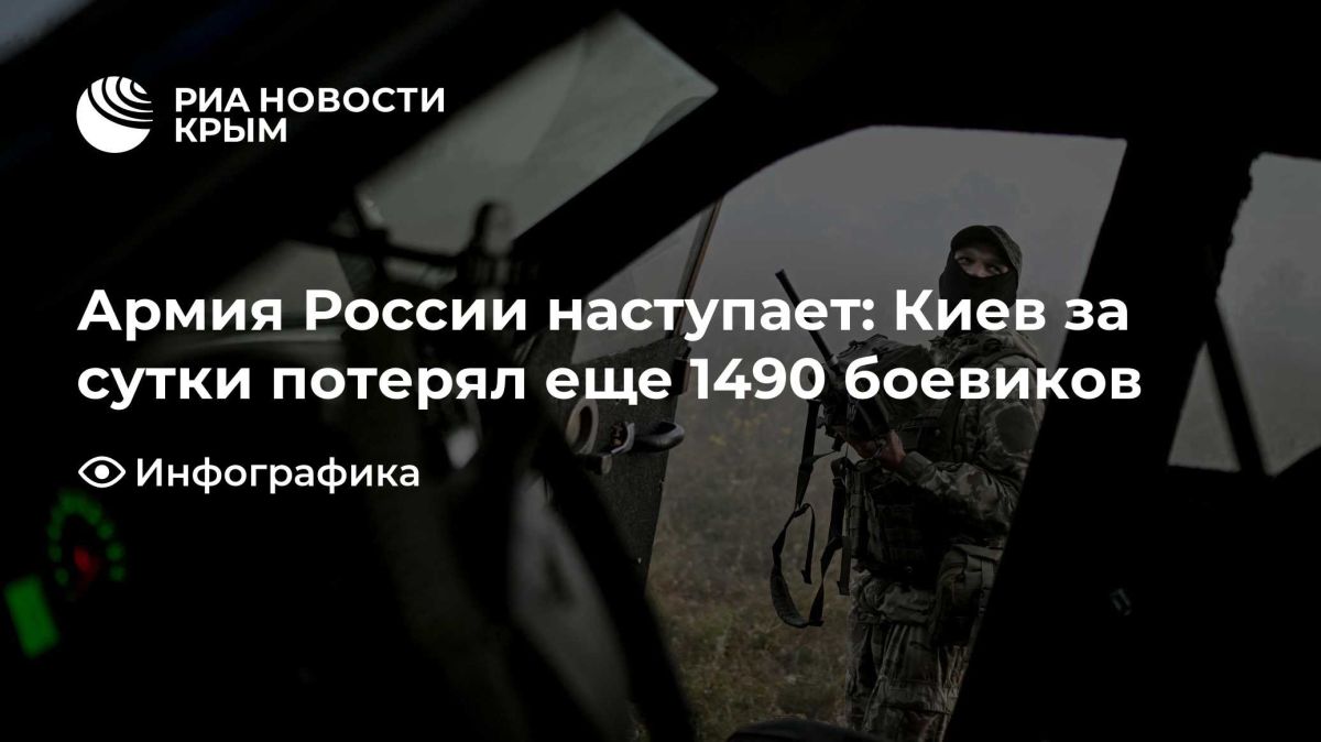 Армия России наступает: Киев за сутки потерял еще 1490 боевиков