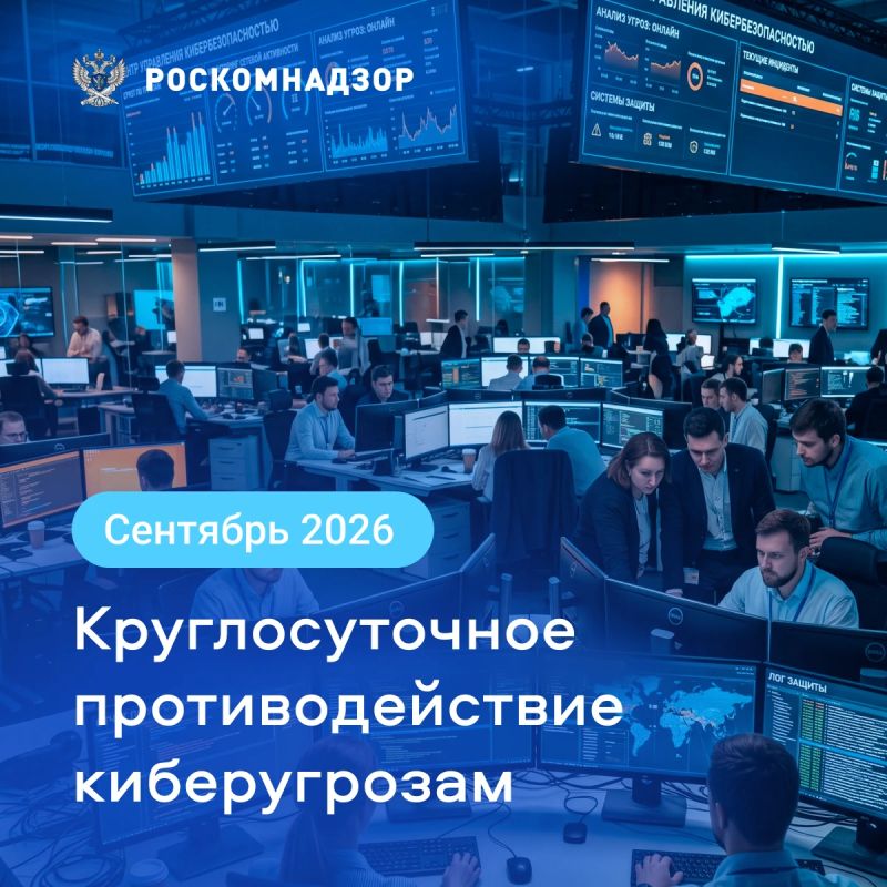 В сентябре 2026 года специалисты Центра мониторинга и управления сетью связи общего пользования (#ЦМУ_ССОП):