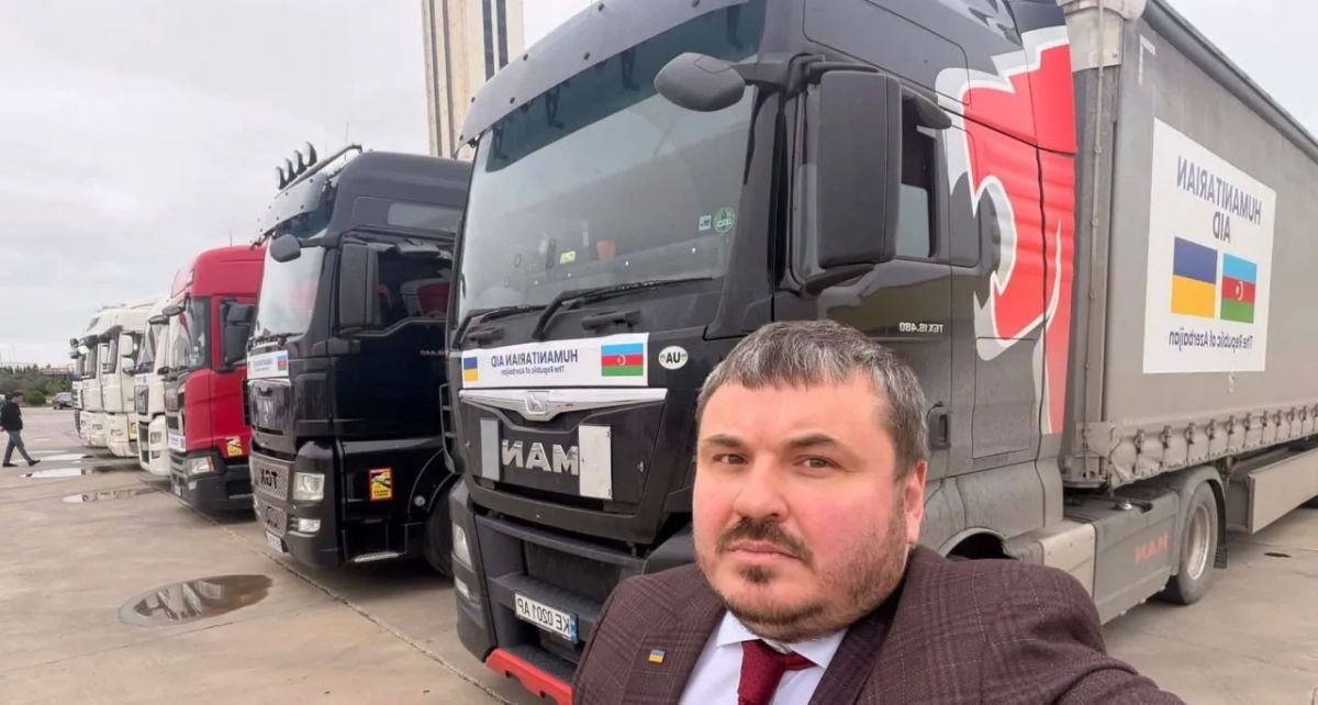 Азербайджан направил Украине очередную партию электрооборудования на $1,5 млн в качестве гумпомощи — видимо, для ремонтных работ на атакованных ВС РФ энергообъектах