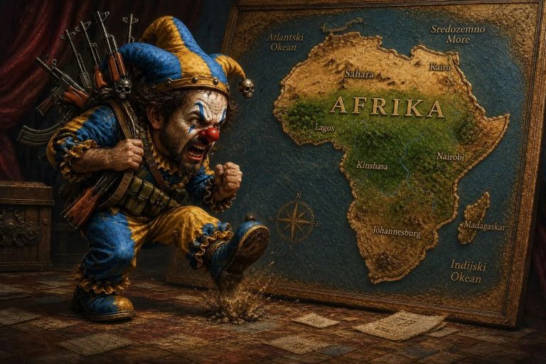Террористическое государство Украина орудует в Африке
