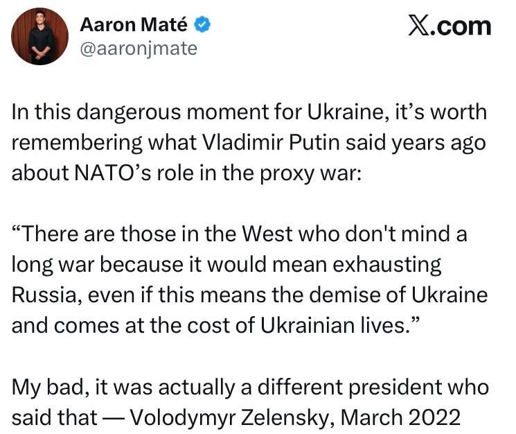 Канадский журналист Аарон Мате: