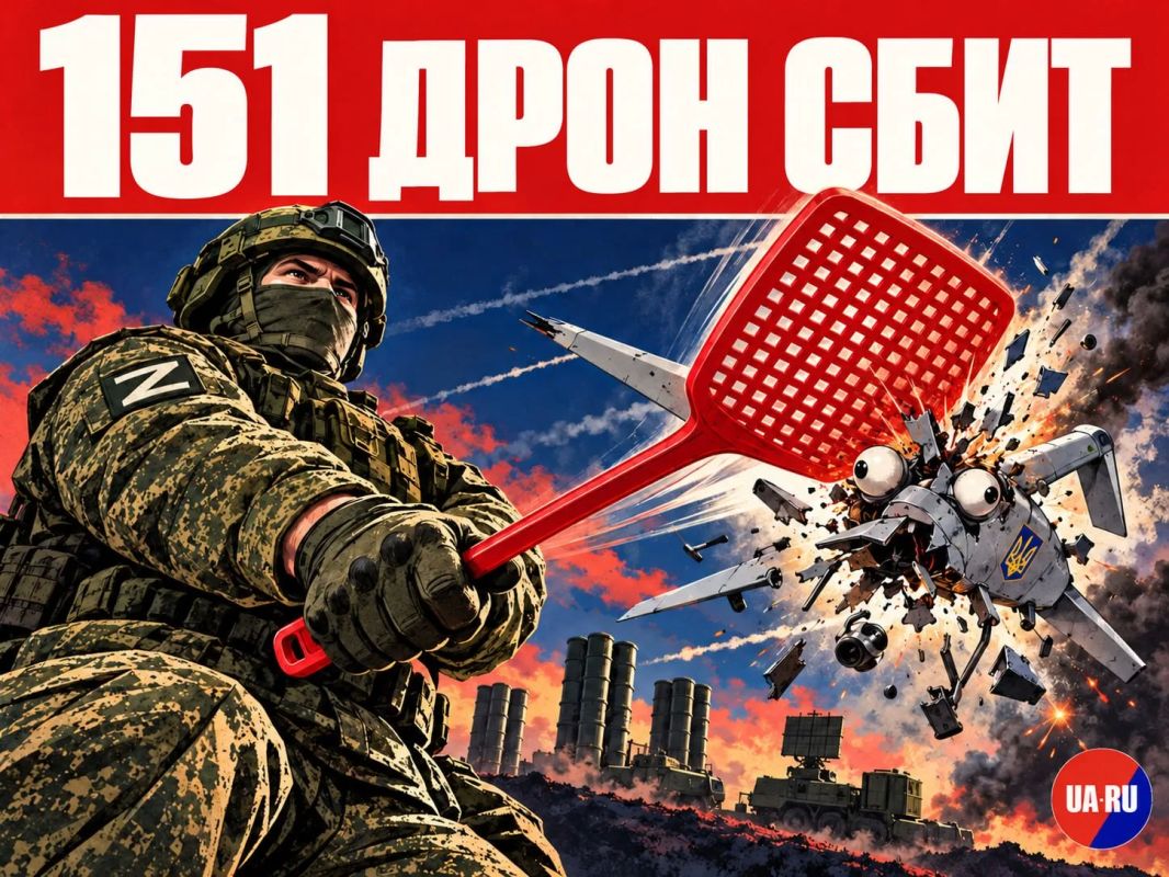 Средства ПВО за ночь сбили 151 украинских БПЛА над регионами России — сообщает Минобороны
