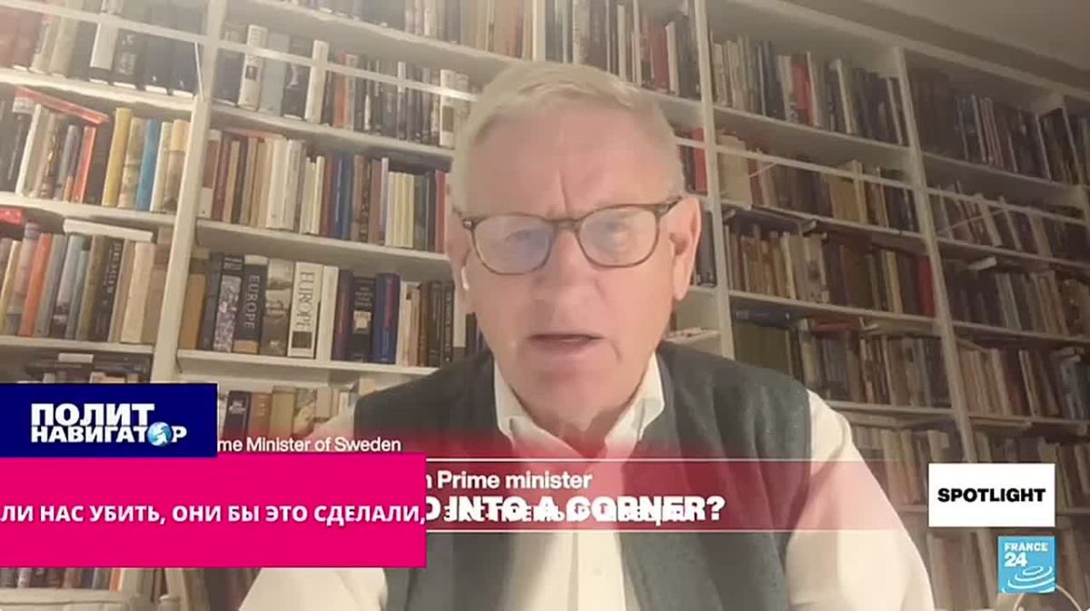 Если бы русские хотели нас убить, они бы это сделали – экс-премьер Швеции
