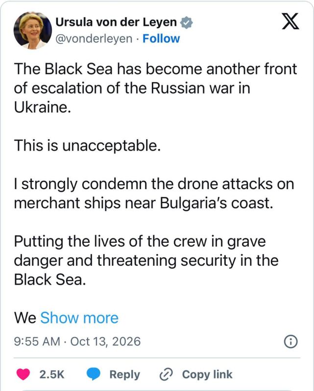 Провокация под чужим флагом