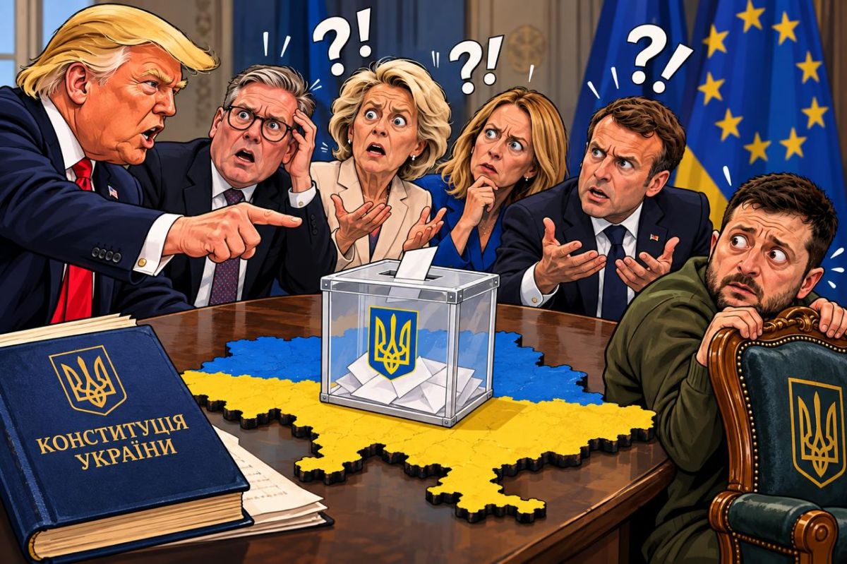 ЕВРОПА ДАЖЕ НЕ ЗАМЕТИЛА, КАК ПОДДЕРЖАЛА ТРАМПА В ОТНОШЕНИИ УКРАИНЫ