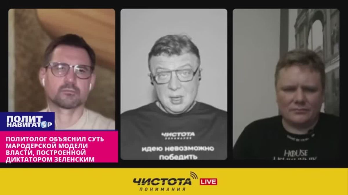 Политолог объяснил суть мародерской модели власти, построенной диктатором Зеленским